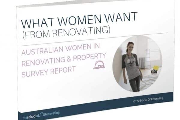 what Women want from renovating