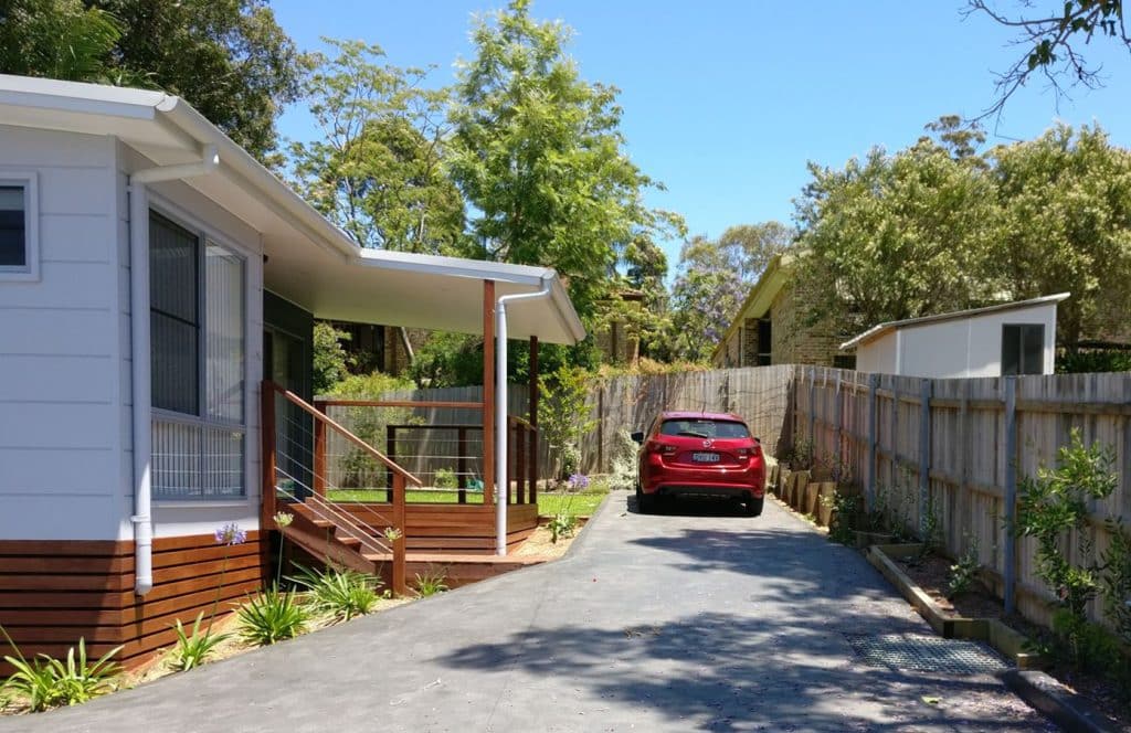 elizabeth gordon relocating renovating house australia driveway