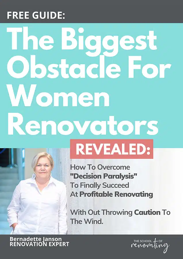 The School of Renovating and She Renovates Podcast with Bernadette Janson